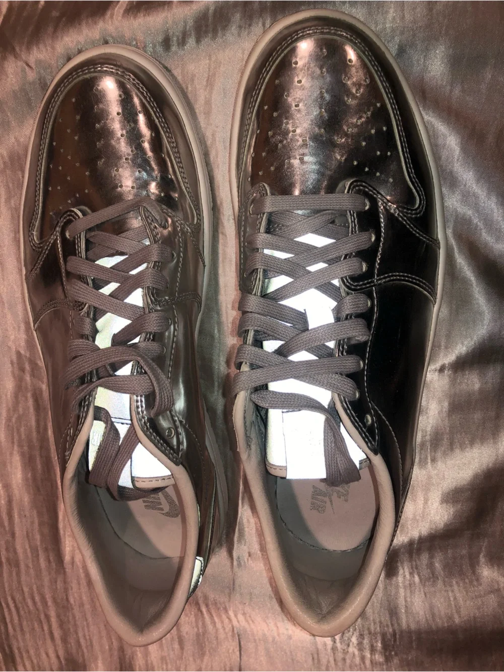 Air Jordan 1 Retro Pinnacle Low Silver